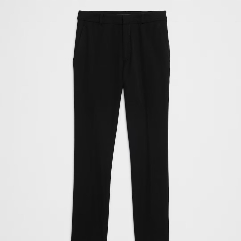 Elegant Black Cropped Women's Pants